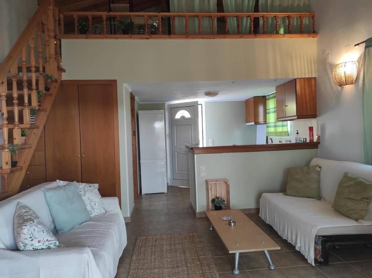 "Koukmos Beach" Greenspace Living - Private Sandy Beach Parakoila Ngoại thất bức ảnh